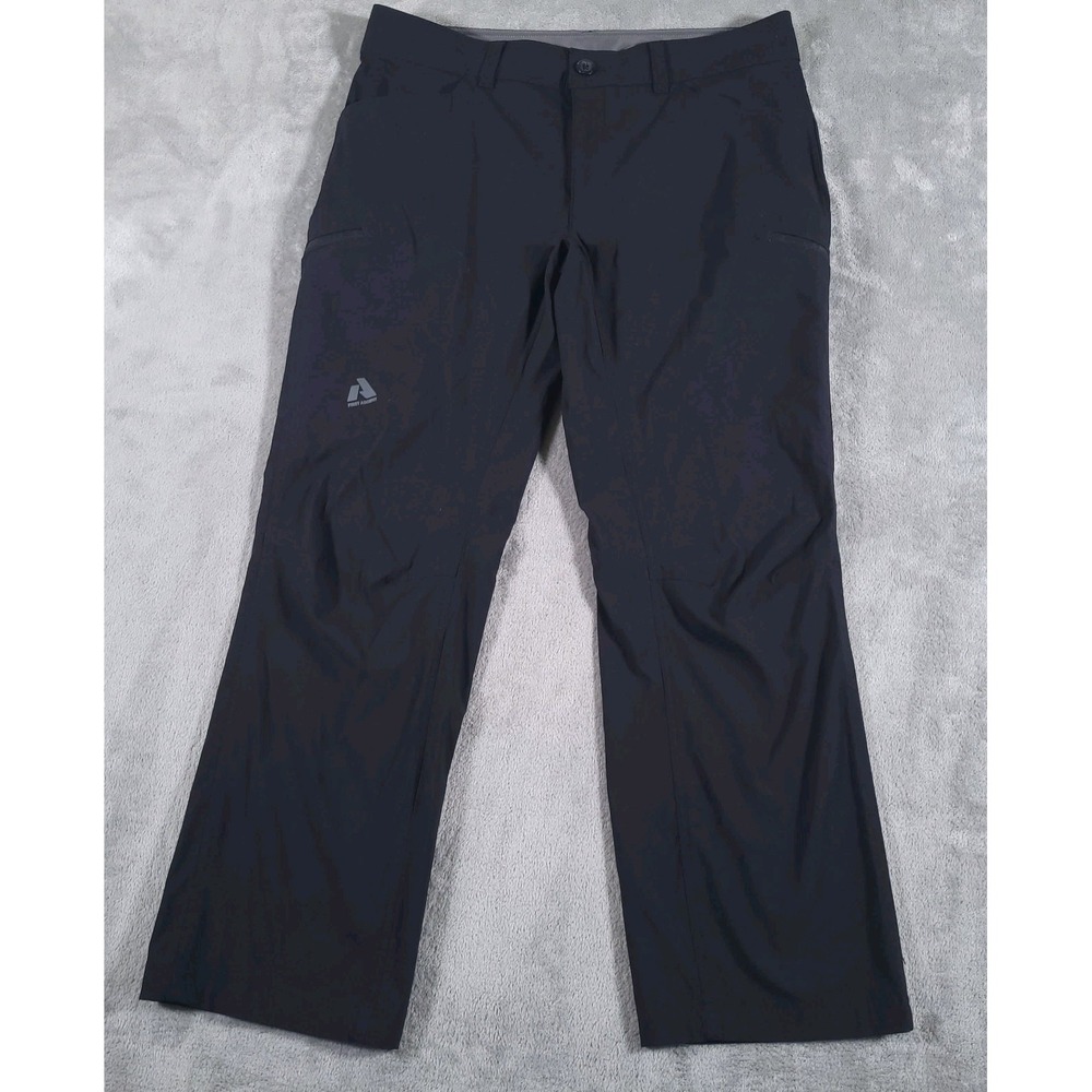 Eddie Bauer First Ascent Guide Pro Pants Mens 35x30 Performance Black 0635